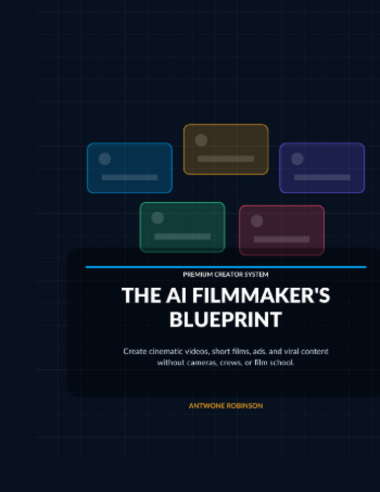 The AI Filmmaker’s Blueprint Premium Bundle